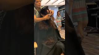 actress kriti sanon haircut kritisanon actress haircut longhaircut shorts bollywood heroine [upl. by Bardo]