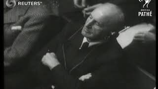 Final judgement read at Nuremburg Trials 1946 [upl. by Anehsat]