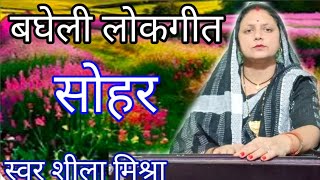 बघेली लोकगीत सोहर  पान आईसी धन हम पातर bagheli lokgeet [upl. by Maffei206]