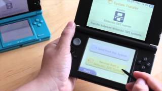 How to transfer data from Nintendo 3DS to the new Nintendo 3DS XL [upl. by Pepillo]