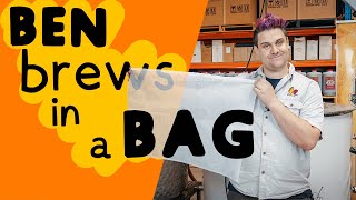 How to BREW all grain BEER at home BREW IN A BAG [upl. by Arvell]