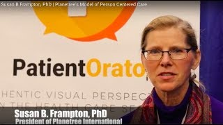 Planetree Inc Person Centered Care  Susan B Frampton PhD [upl. by Eustace]