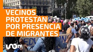 Arrecia la crisis migratoria en Nueva York [upl. by Eneles]