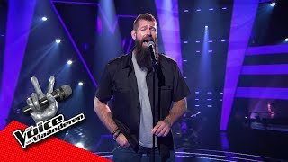 Wim  When A Blind Man Cries  Knockouts  The Voice Van Vlaanderen  VTM [upl. by Nima]