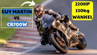 Guy Martin onboard a ROTARY bike [upl. by Montfort108]