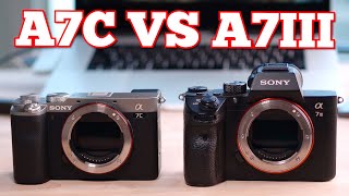 Sony A7C vs a7iii  What its really like compared to the A7iii [upl. by Rednaskela]