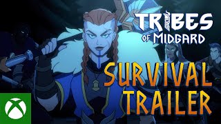 Tribes of Midgard  Survival Mode Update  Animated Trailer [upl. by Fee]