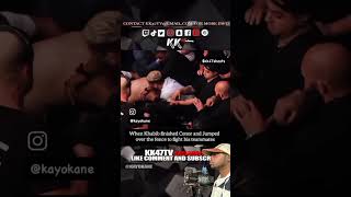 Conor McGregor and Khabib Nurmagomedov’s beef exploded in the octagon FightNight [upl. by Naujej]