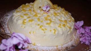 Torta fredda al limone  Le ricette di DELIZIEePASTICCi [upl. by Aneerak]