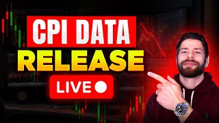 🔴CPI INFLATION DATA  WILL THE STOCK MARKET RUN OR DIP  LIVE TRADING [upl. by Anaiek]