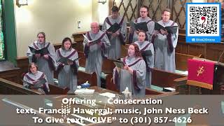 Grace Choir 111024 quotConsecrationquot [upl. by Bernette]