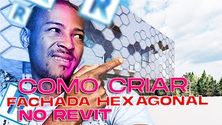 quotTutorial Como criar uma fachada hexagonal impressionante no Revitquot [upl. by Eniarral]