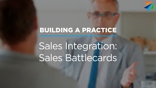 Sales battlecards for professional services [upl. by Sinnylg]