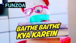 Baithe Baithe Kya Karein  Funzoa funny Mimi Teddy  Antakshari song for Happiness  Feeling Bored [upl. by Lunnete]