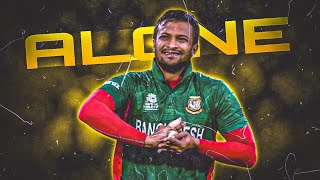 Alone x Faded Ft Shakib Al Hasan  Rajbirs Editz bangladesh sg [upl. by Akiam]