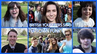 BRITISH YOUTUBERS SING quotUPTOWN FUNKquot AT DODDLEODDLES GATHERING [upl. by Hairehcaz]