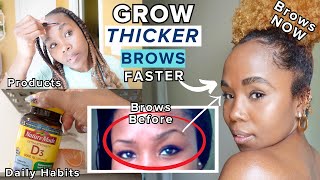 6 Ways to GROW Eyebrows THICKER amp FASTER  What I STOPPED Doing To GROW My Brows [upl. by Aneekat475]