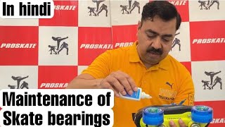 How to Oil Skate Bearings  How to Clean Skate Bearings  Know Your Skate Bearings  Skate Guide 4 [upl. by Grounds]