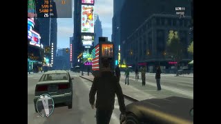 GTA IV on ACER TRAVELMATE FPS TEST [upl. by Etnoved274]