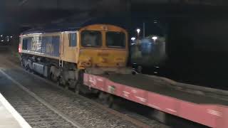 66784 6L35 Mossend Yard GBRf  Dagenham Docks GBRf 17th October 2024 [upl. by Asabi959]