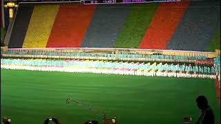 Arirang Mass Games at Rungrado May Day Stadium in Pyongyang North Korea 2008 [upl. by Lisab]