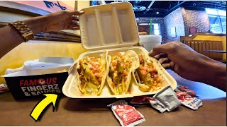 POV NEW Zaxby’s CHICKEN FINGER TACOS  Only 10  Are they worth it [upl. by Betti492]