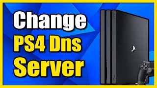 How to Change DNS Settings on PS4 Console BEST DNS [upl. by Aglo]