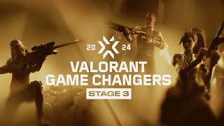 FLC vs GX  2024 VCT Game Changers EMEA Stage 3  DivE Broadcast [upl. by Raymund]