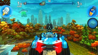 Nova flying Around the City Supercharged eCar🚀Beach Buggy Racing 2 [upl. by Pierpont]