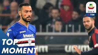 Quagliarella Scores For Sampdoria In The Lanterna Derby  Genoa 11 Sampdoria  Top Moment  Serie A [upl. by Nylarac310]