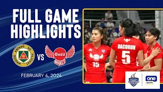 Petro Gazz vs Philippine Army highlights  PNVF Champions League  Feb 4 2024 [upl. by Luna]