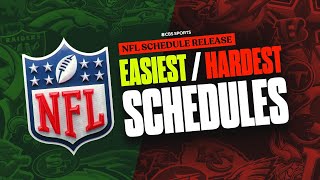 2024 NFL Schedule Release Easiest and Hardest schedules  CBS Sports [upl. by Geis925]