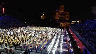 Combined Orchestra of all countries Spasskaya Tower 2019 Объединенный оркестр всех стран 23082019 [upl. by Namijneb]