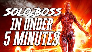 Mauer der Toten EASY SOLO BOSS FIGHT STRATEGY GUIDE How To Kill Boss Easily Cold War Zombies [upl. by Arahat]