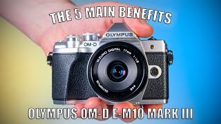 Why I Adore It OLYMPUS EM10 MARK III The 5 Main Benefits [upl. by Roel]