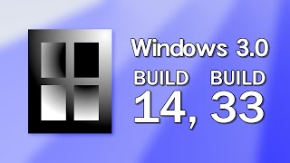 Instalacja i przegląd systemów  Windows 30 Build 14 i 33 [upl. by Padraic472]