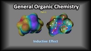 General Organic ChemistryPart2Inductive Effect Video Tutorial by CV Kalyan Kumar [upl. by Rehpotirhc810]