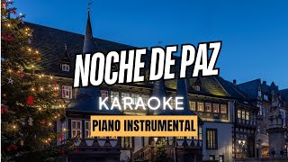 Noche de PazKaraoke Tono Bajo Pista instrumental con Letra [upl. by Tabatha]