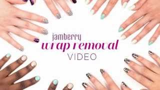 Jamberry Official Wrap Removal Video [upl. by Anairuy952]