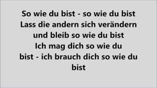 So wie du bist  MoTrip feat Lary LYRICS  LYRIC GIRL [upl. by Betsy]