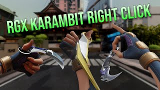 Reaver Karambit with RGX Karambit Right Click Animation [upl. by Andrel120]