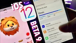 iOS 12 BETA 9  Es geht langsam auf die Zielgerade  Neuerungen Geekbench usw [upl. by Emili]