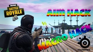 FORTNITE FIRST SHOT ACCURACY AIM HACK MACRO FOR STEELSERIES [upl. by Granese]