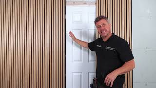 How to Create a Hidden Door with Wood Panelling  Trepanel [upl. by Kwabena995]