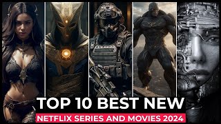 Top 10 New Netflix Original Series and Movies Released in 2024  Best Movies and Shows on Netflix [upl. by Einnaf948]