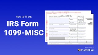 How to automatically fill out IRS Tax Form 1099MISC using Instafillai [upl. by Junno]