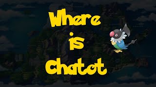 Where Is Chatot Trade Pokemon Pokemon Brilliant Diamond amp Shining Pearl [upl. by Nomis]