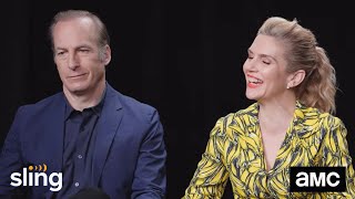 The State of Kim amp Jimmys Relationship in Better Call Saul Season 5  Sling TV Exclusive Interview [upl. by Nishom589]