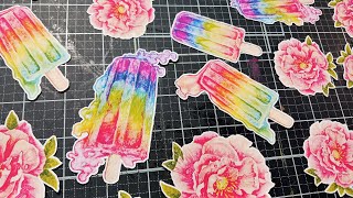 Trying Waterproof Inkjet Sticker Paper  DIY Stickers  Brother Scan n Cut Tutorial [upl. by Lowis]