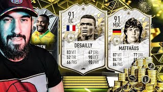 FIFA 22  SBC MARCEL DESAILLY ICON PRIME  MATTHAUS MIDDLE  CHERKI CYPRIEN SILVER STAR [upl. by Ynattib]